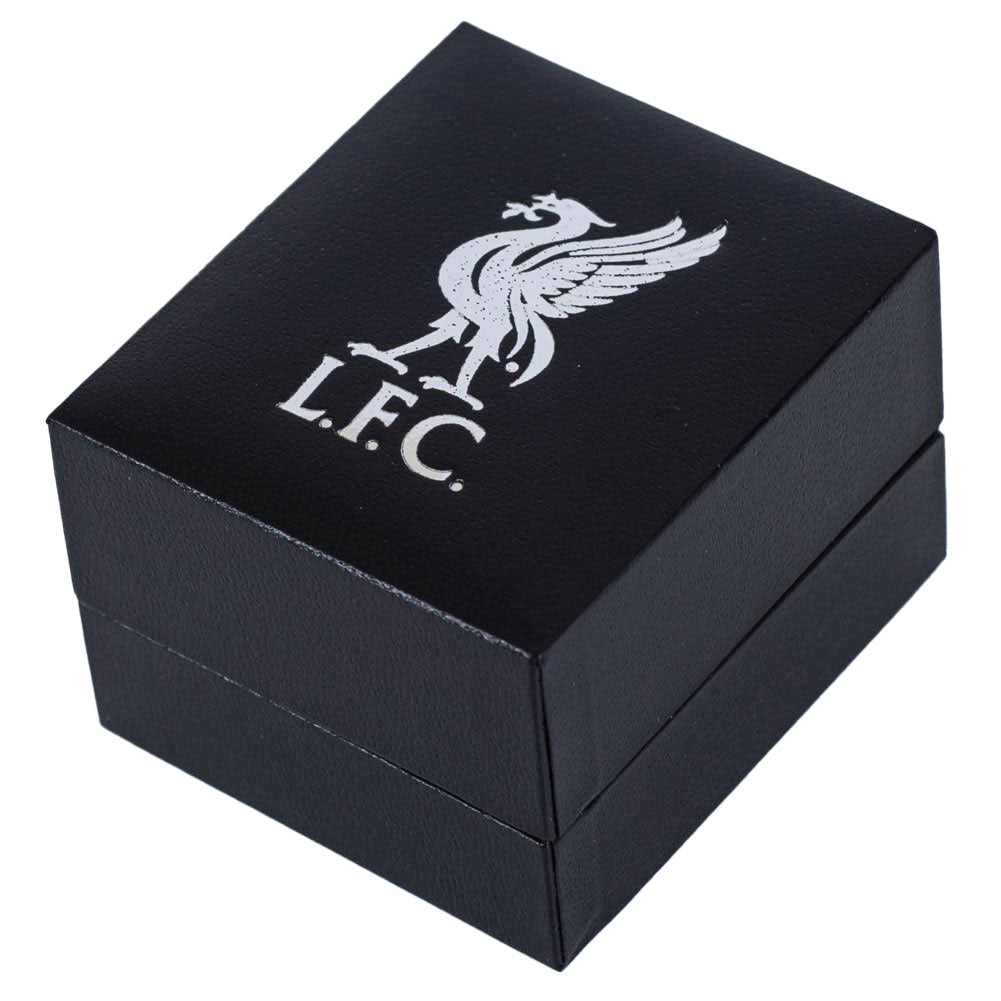 Liverpool FC Sterling Silver Split Shank Ring Large LKT Sport Football>Premier League>Liverpool FC