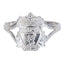Liverpool FC Sterling Silver Split Shank Ring Small LKT Sport Sterling silver crest design ringFeaturing a highly detailed formed Liverpool FC crestOfficial licensed productRing size R Rings