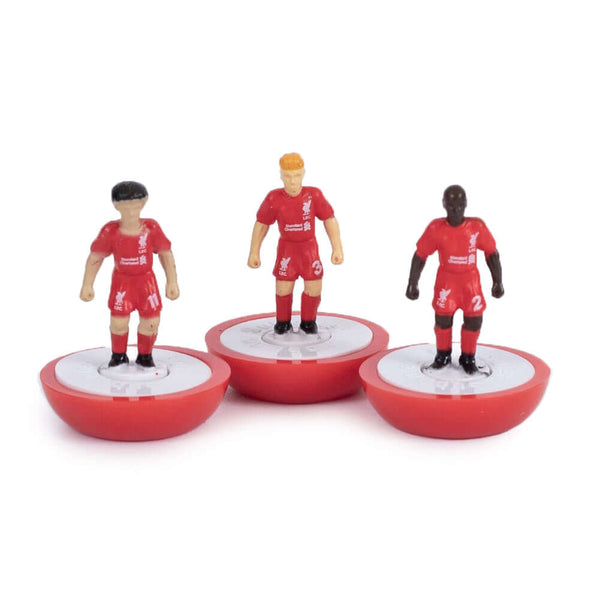 Liverpool FC Subbuteo Team LKT Sport Subbuteo, the classic table football game is back.Enjoy this compact game for 2 players anywhere you like!Features 10 Liverpool outfield players, plus the goal keeperSuitable for ages 6+Official licensed productPlayers