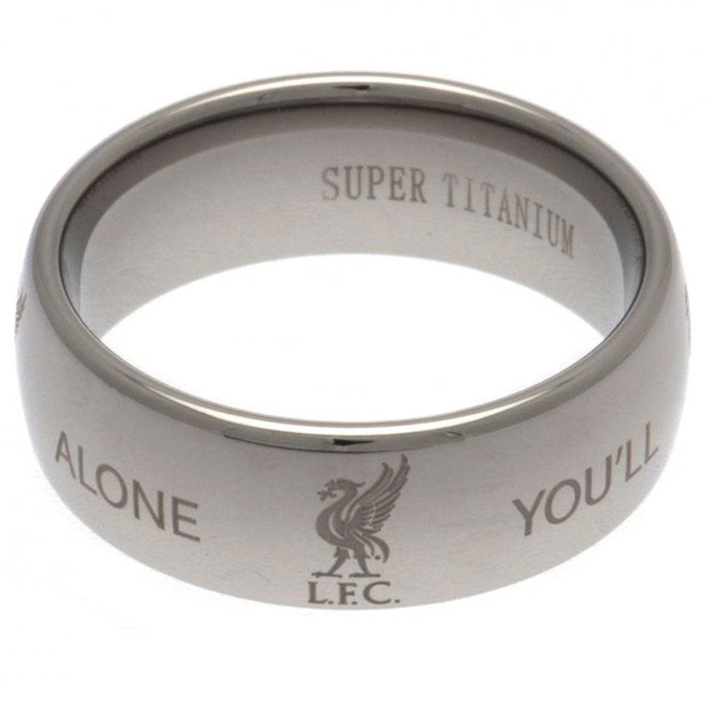 Liverpool FC Super Titanium Ring Large LKT Sport Football>Premier League>Liverpool FC Rings
