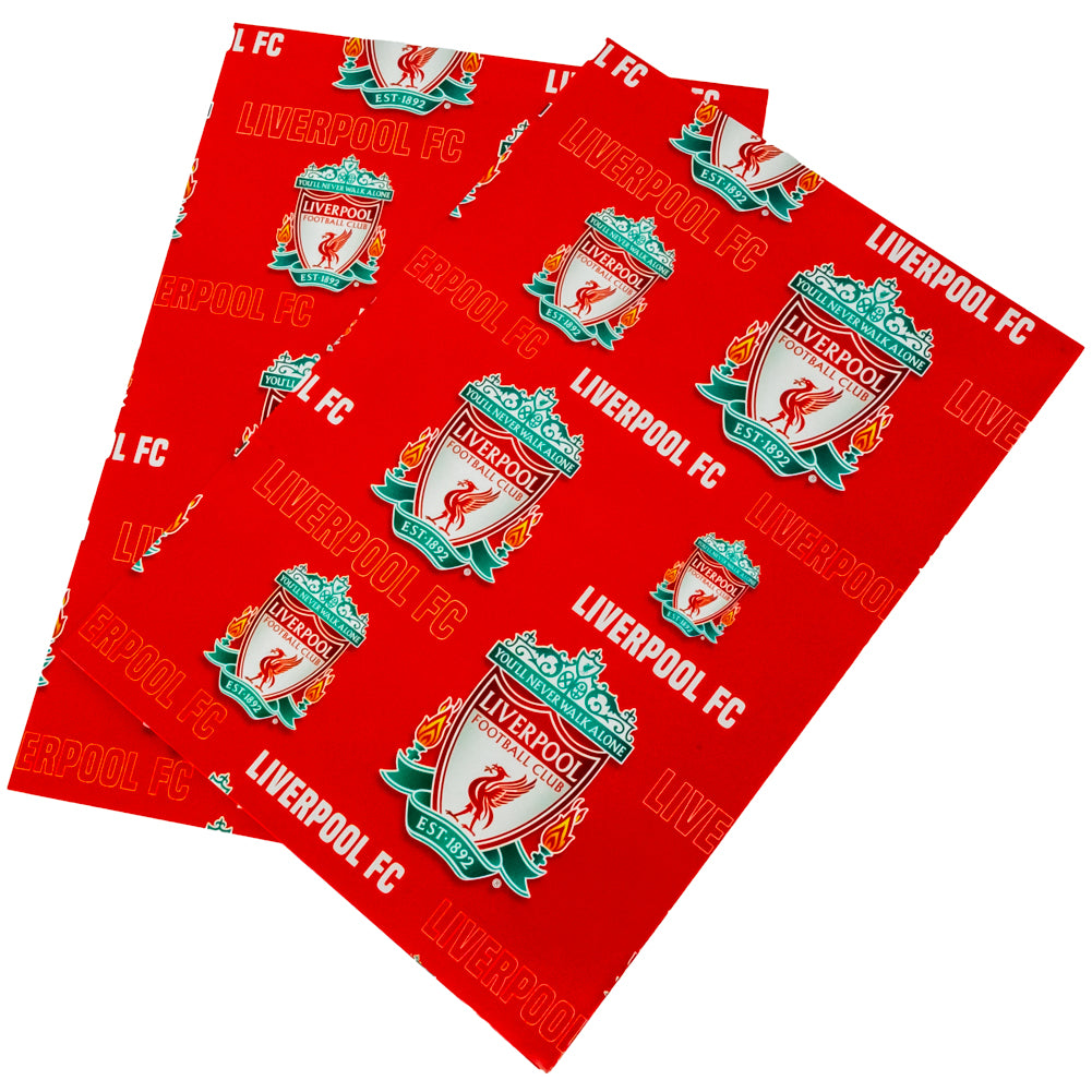 Liverpool FC Text Gift Wrap LKT Sport Football>Premier League>Liverpool FC Gift Wrapping