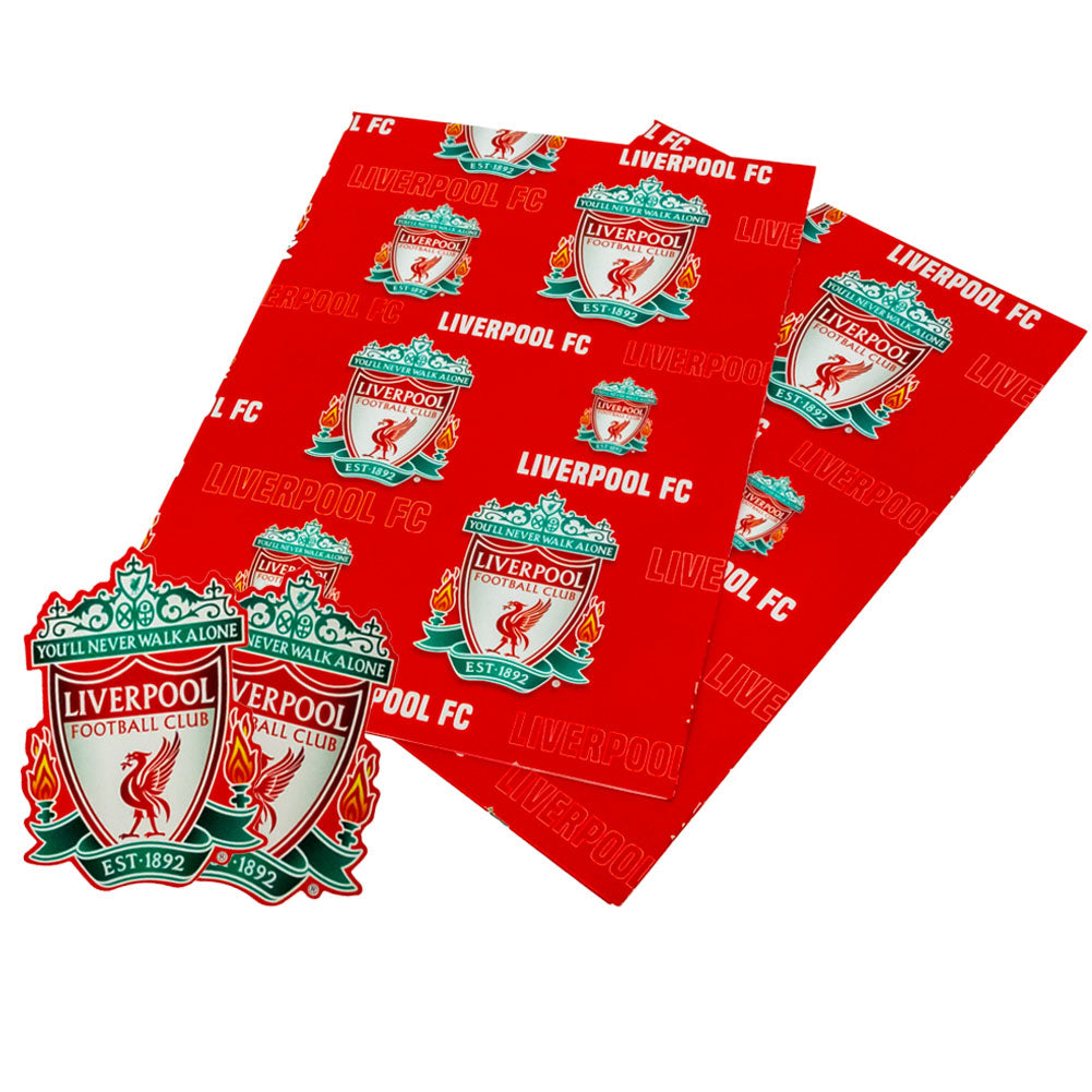 Liverpool FC Text Gift Wrap LKT Sport Football>Premier League>Liverpool FC Gift Wrapping
