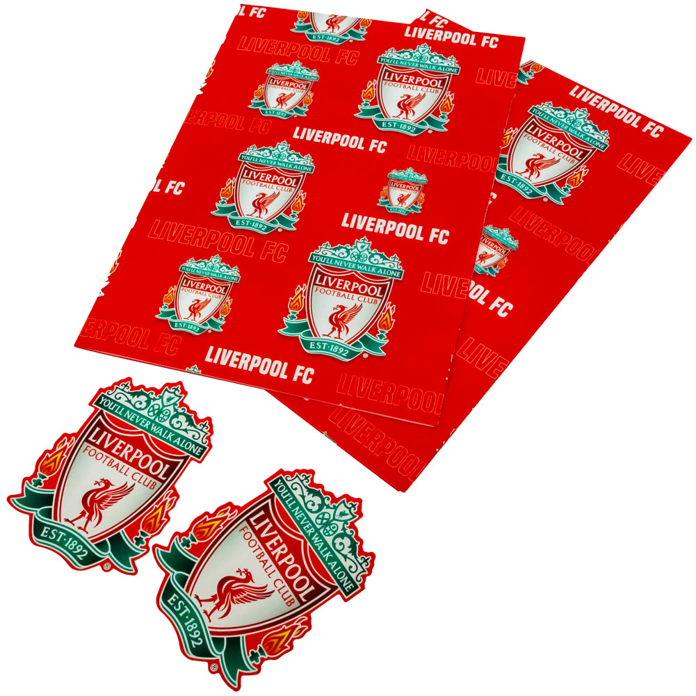 Liverpool FC Text Gift Wrap LKT Sport Football>Premier League>Liverpool FC Gift Wrapping
