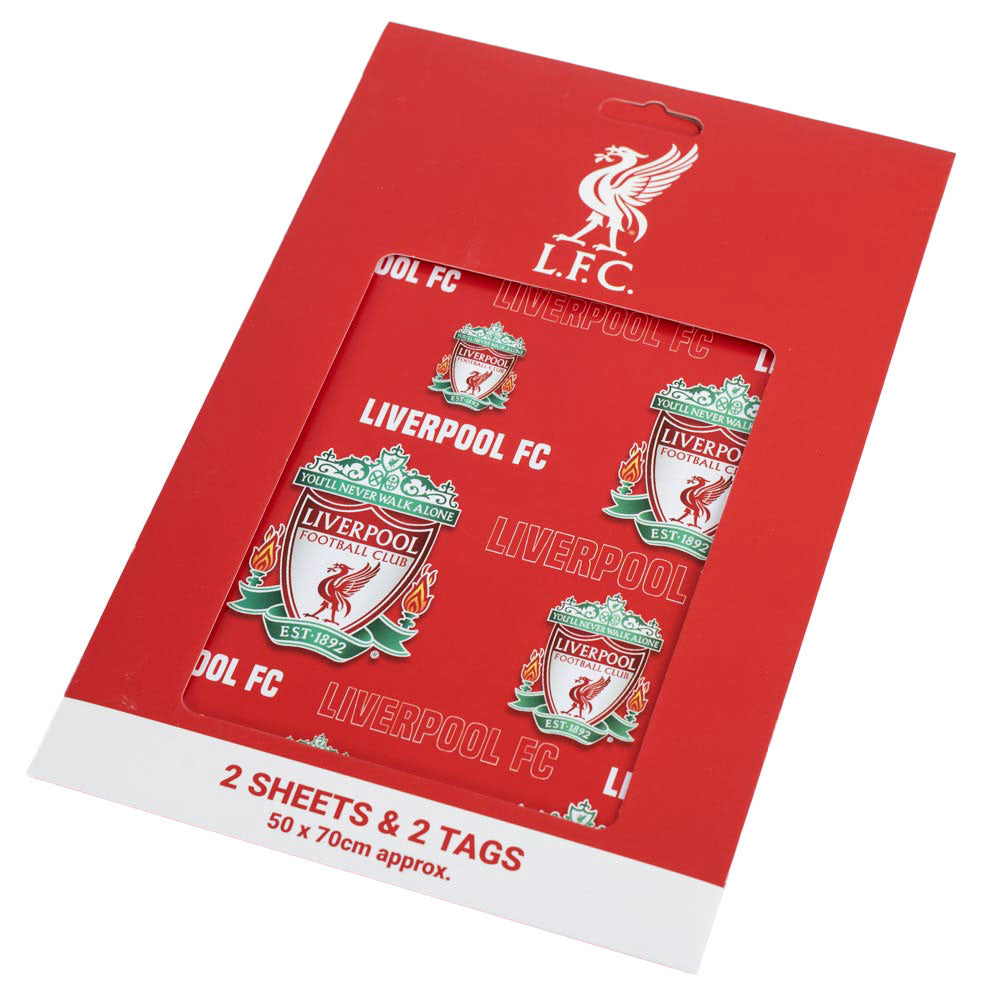 Liverpool FC Text Gift Wrap LKT Sport Football>Premier League>Liverpool FC Gift Wrapping