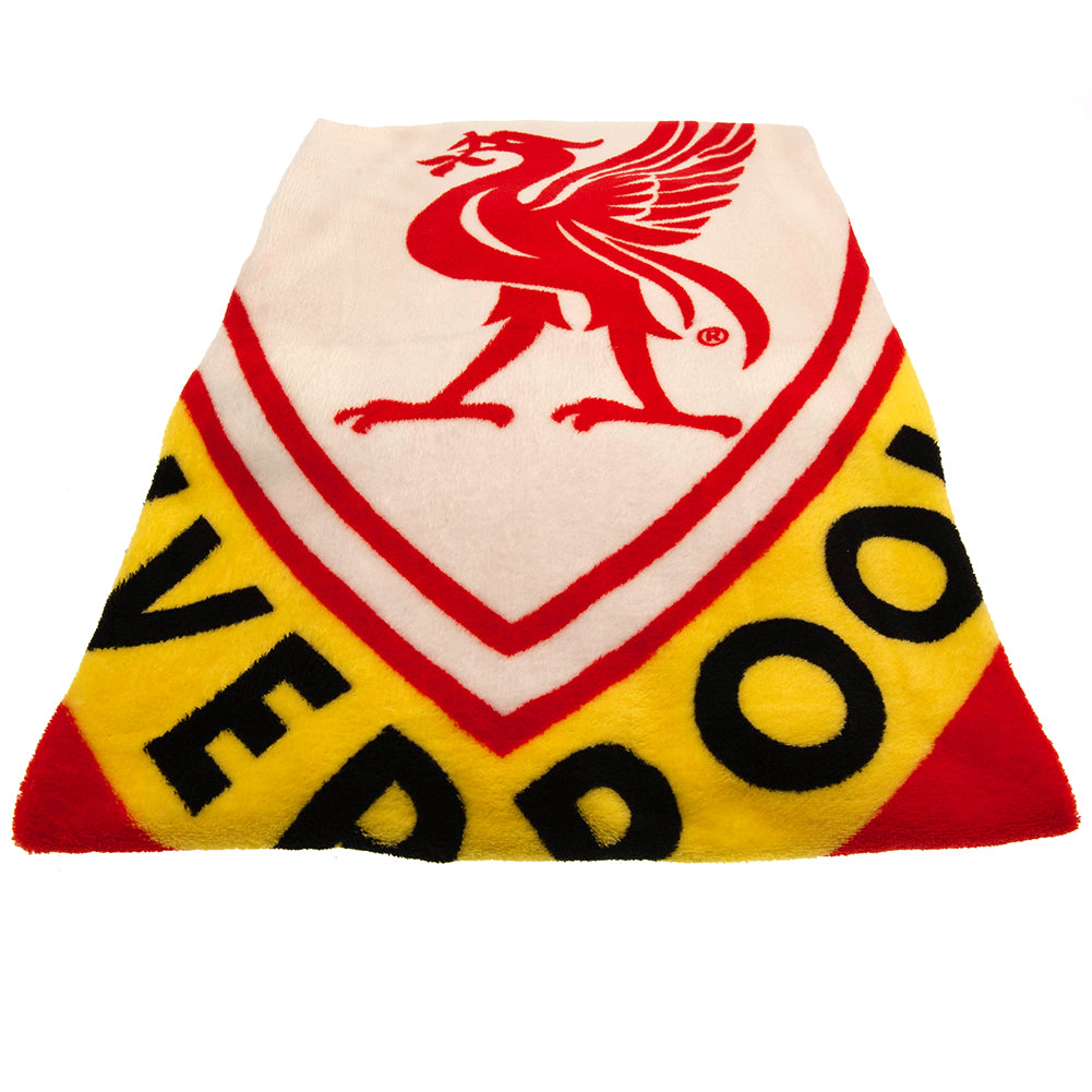 Liverpool FC This Is Anfield Fleece Blanket LKT Sport Football>Premier League>Liverpool FC Throw Blankets