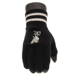 Liverpool FC Touchscreen Knitted Gloves Youths BK LKT Sport Football>Premier League>Liverpool FC Gloves & Mittens