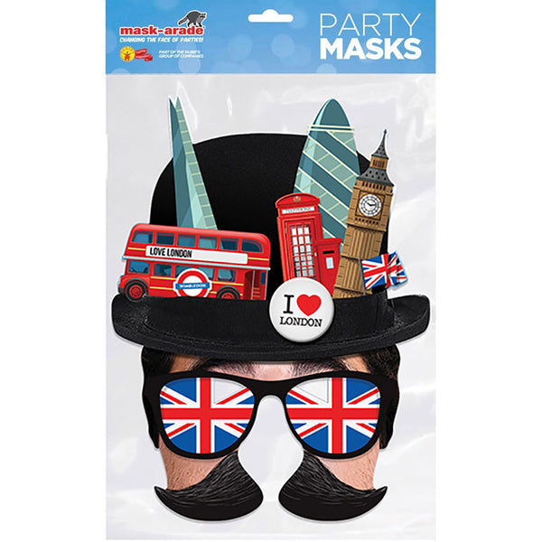 London Tourist Mask LKT Sport Flat, printed face maskHigh resolution imageMade from high quality durable cardWith eye holes and elastic strapOfficial licensed productApprox 300mm x 210mm (one size fits all) Masks