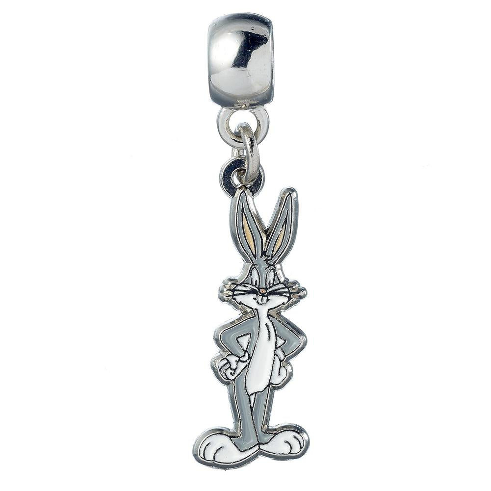 Looney Tunes Silver Plated Bugs Bunny Charm LKT Sport Entertainment>TV Series>Looney Tunes Charms & Pendants