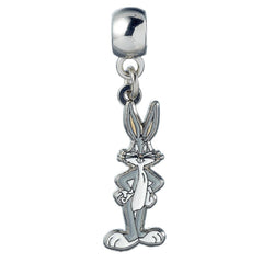 Looney Tunes Silver Plated Bugs Bunny Charm LKT Sport Entertainment>TV Series>Looney Tunes Charms & Pendants
