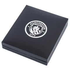 Manchester City FC 18ct Gold Plated on Silver Pendant & Chain LKT Sport Football>Premier League>Manchester City FC