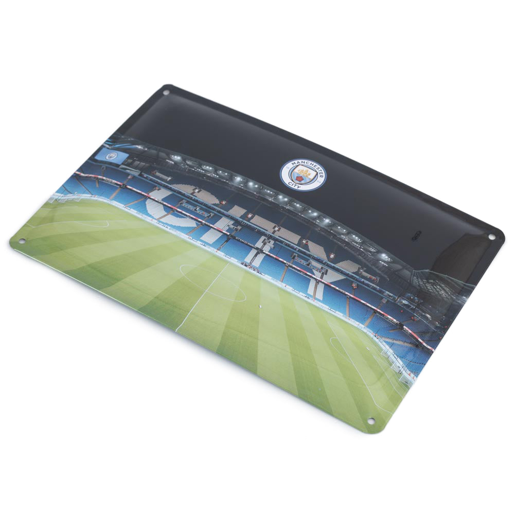 Manchester City FC 2pk Stadium Sign LKT Sport Football>Premier League>Manchester City FC Novelty Signs