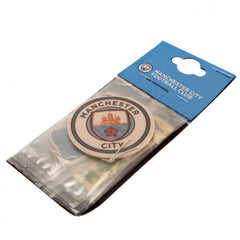 Manchester City FC 3pk Air Freshener LKT Sport Football>Premier League>Manchester City FC Vehicle Air Fresheners