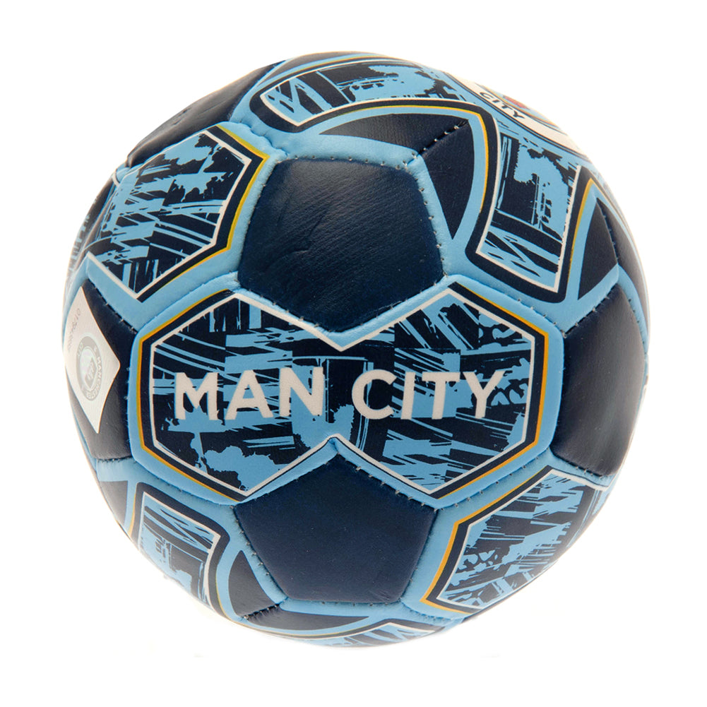 Manchester City FC 4 inch Soft Ball LKT Sport Football>Premier League>Manchester City FC American Football Toys