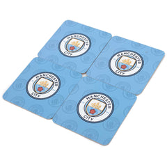 Manchester City FC 4pk Cork Coaster LKT Sport Football>Premier League>Manchester City FC Coasters
