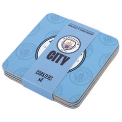 Manchester City FC 4pk Cork Coaster LKT Sport Football>Premier League>Manchester City FC Coasters