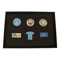 Manchester City FC 6pc Badge Set LKT Sport Football>Premier League>Manchester City FC Pins