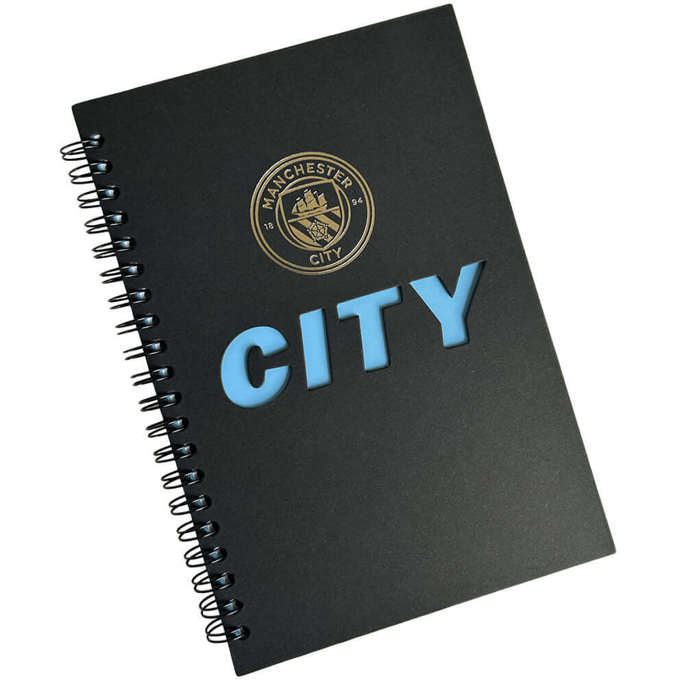 Manchester City FC A5 Cut Out Notebook LKT Sport Football>Premier League>Manchester City FC Notebooks & Notepads