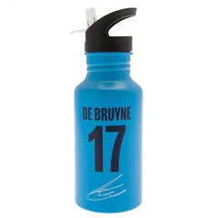 Manchester City FC Aluminium Drinks Bottle De Bruyne LKT Sport Football>Premier League>Manchester City FC Water Bottles