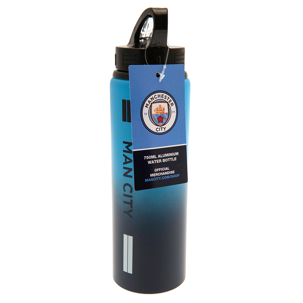 Manchester City FC Aluminium Drinks Bottle ST LKT Sport Football>Premier League>Manchester City FC Water Bottles