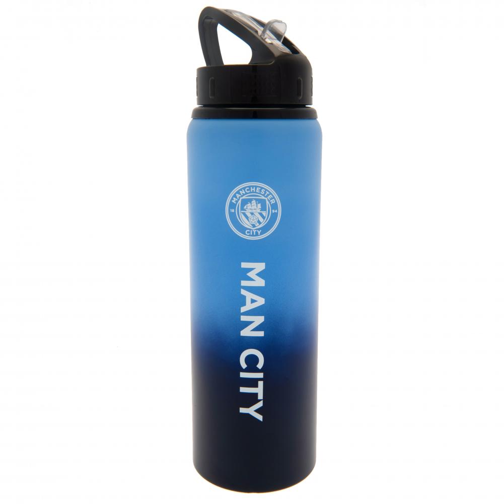 Manchester City FC Aluminium Drinks Bottle XL LKT Sport Football>Premier League>Manchester City FC Water Bottles
