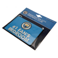 Manchester City FC Bedroom Sign No1 Fan LKT Sport Football>Premier League>Manchester City FC Novelty Signs