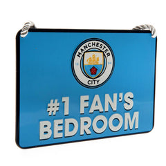 Manchester City FC Bedroom Sign No1 Fan LKT Sport Football>Premier League>Manchester City FC Novelty Signs
