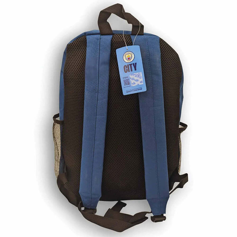 Manchester City FC Big Logo Bungee Backpack LKT Sport Football>Premier League>Manchester City FC Backpacks