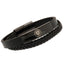 Manchester City FC Black IP Leather Bracelet LKT Sport Twin design bracelet made from genuine leatherBlack IP crest plate with an engraved City logoWith a stainless steel magnetic claspOfficial licensed productApprox 20cm x 1cm Bracelets