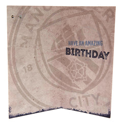 Manchester City FC Boy Birthday Card LKT Sport Football>Premier League>Manchester City FC Greeting Cards