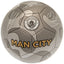 Manchester City FC Camo Sig Football LKT Sport High spec metallic finish 32 panel synthetic footballStriking silver colour featuring the City crest and official player signature prints in whiteSuitable for 14 yrs and olderOfficial licensed productSize 5 f
