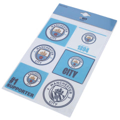 Manchester City FC Car Decal Set LKT Sport Football>Premier League>Manchester City FC Vehicle Decals