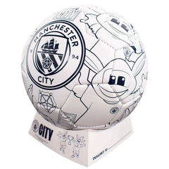 Manchester City FC 'Colour In' Mini Football Set LKT Sport Football>Premier League>Manchester City FC American Football Toys
