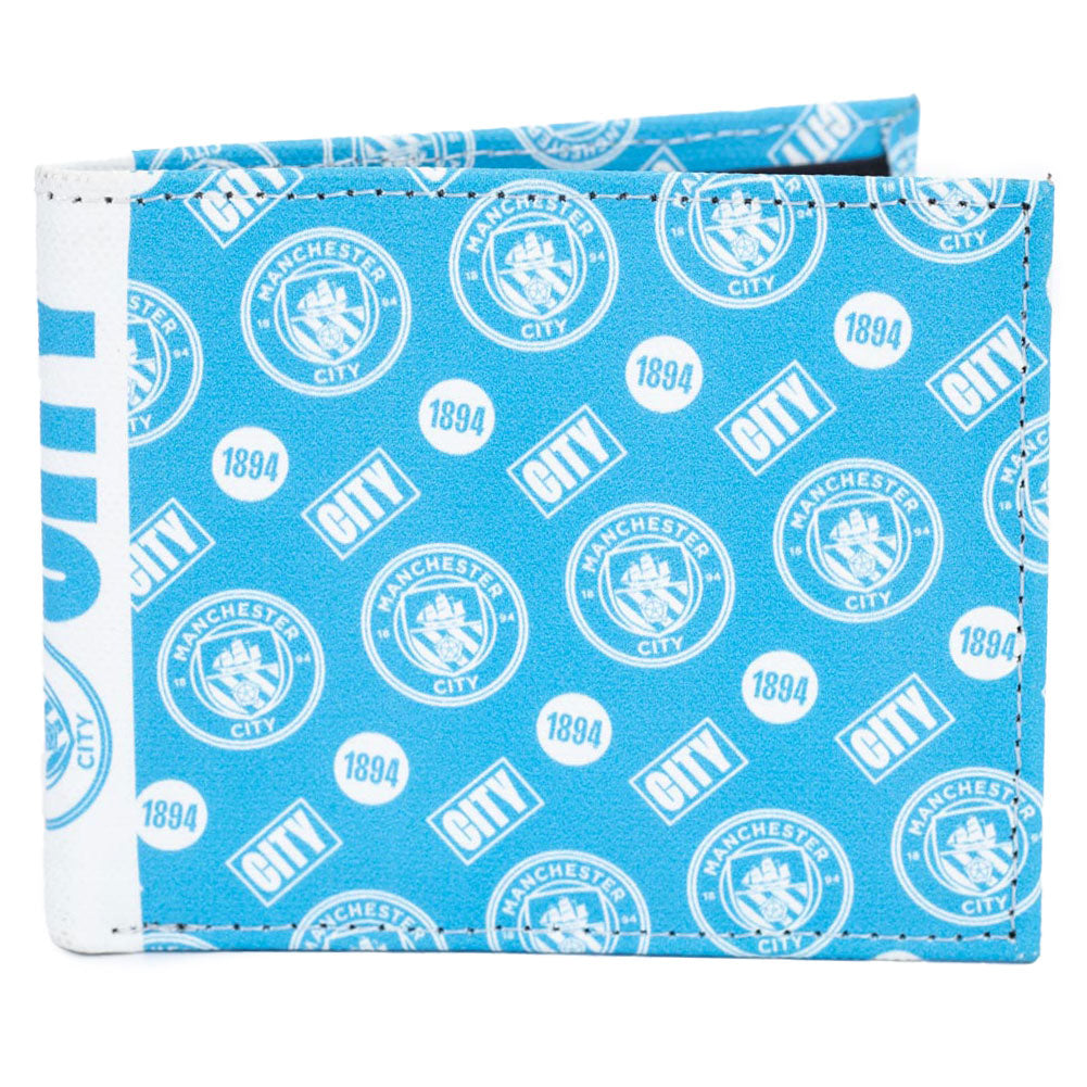 Manchester City FC Coloured Icon Wallet LKT Sport Football>Premier League>Manchester City FC Wallets