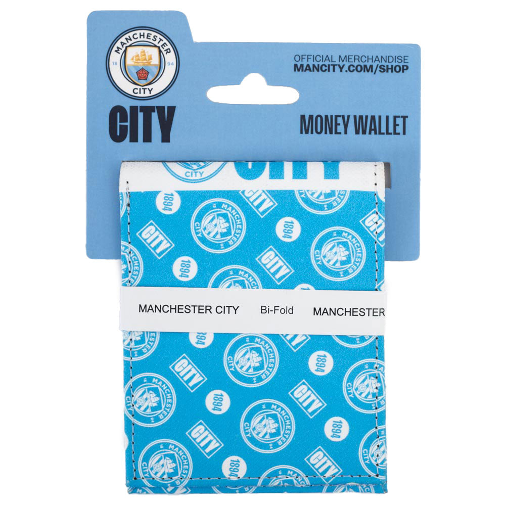 Manchester City FC Coloured Icon Wallet LKT Sport Football>Premier League>Manchester City FC Wallets