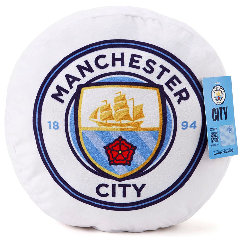 Manchester City FC Crest Cushion LKT Sport Football>Premier League>Manchester City FC