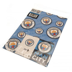 Manchester City FC Crest Gift Wrap LKT Sport Football>Premier League>Manchester City FC Gift Wrapping