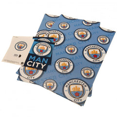 Manchester City FC Crest Gift Wrap LKT Sport Football>Premier League>Manchester City FC Gift Wrapping
