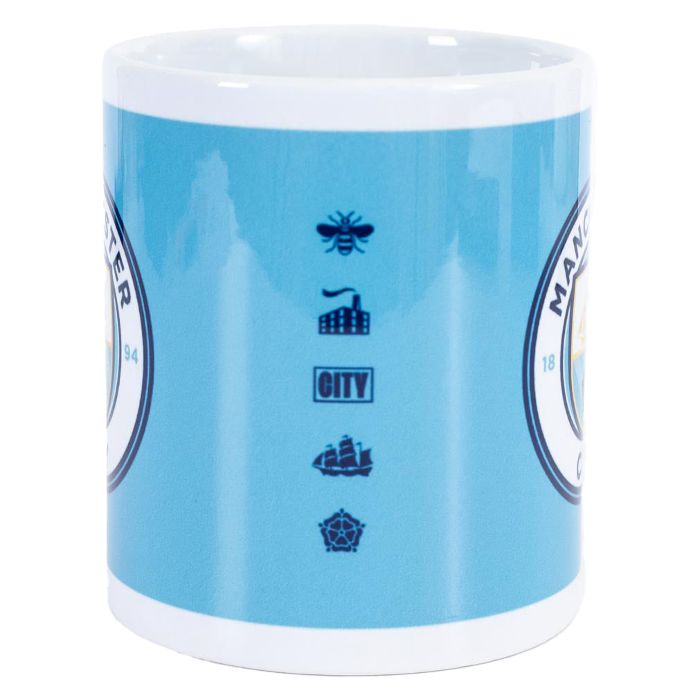 Manchester City FC Crest Mug LKT Sport Football>Premier League>Manchester City FC Mugs