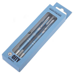 Manchester City FC Executive Pen & Pencil Set LKT Sport Football>Premier League>Manchester City FC Pen & Pencil Sets