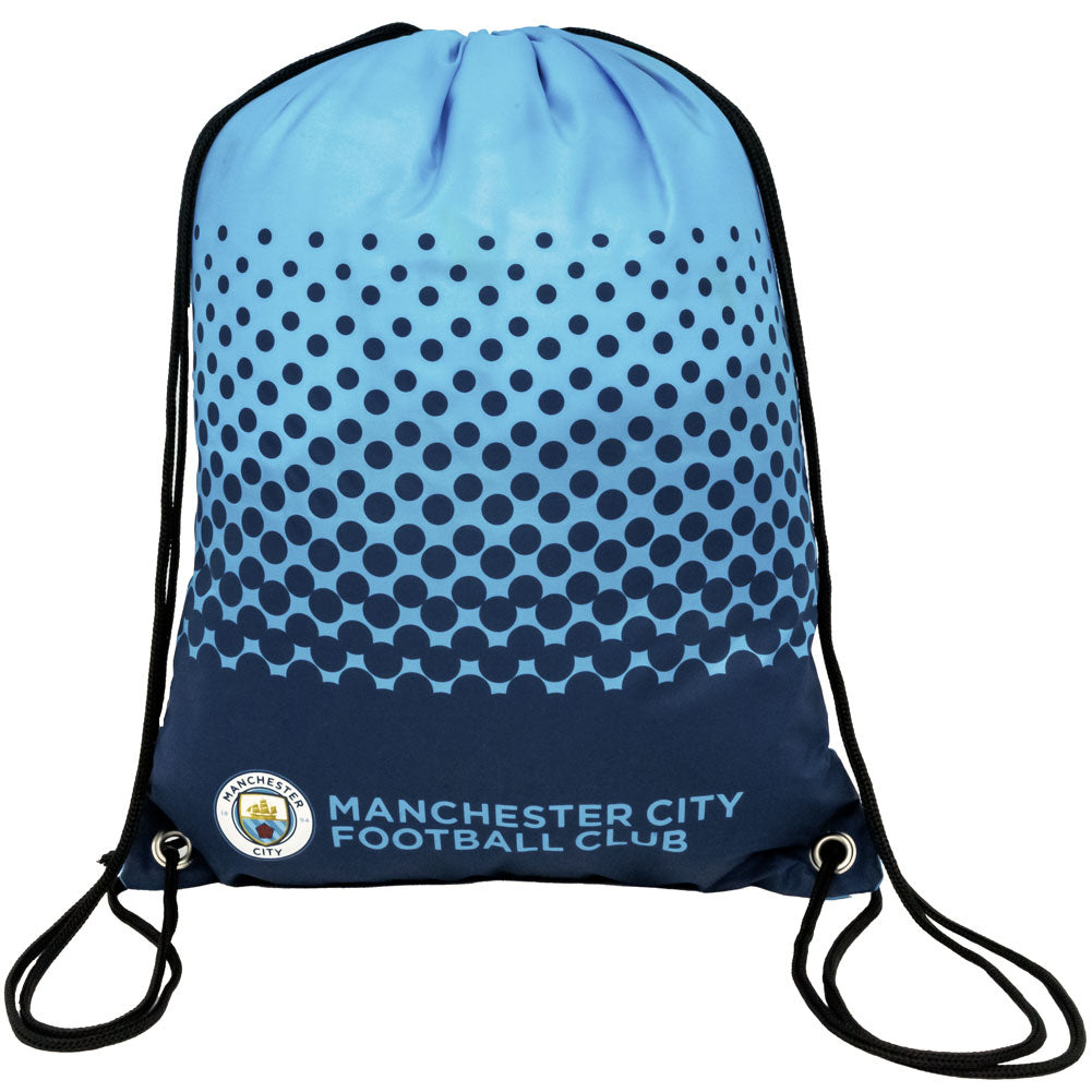 Manchester City FC Fade Gym Bag LKT Sport Football>Premier League>Manchester City FC Gym Duffel Bags