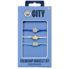 Manchester City FC Friendship Bracelet Set LKT Sport Football>Premier League>Manchester City FC Bracelets