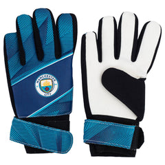 Manchester City FC Fuse Goalkeeper Gloves Yths LKT Sport Football>Premier League>Manchester City FC Soccer Gloves