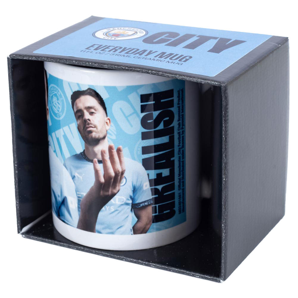 Manchester City FC Grealish Mug LKT Sport Football>Premier League>Manchester City FC Mugs