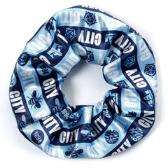 Manchester City FC Hair Scrunchie LKT Sport Football>Premier League>Manchester City FC Ponytail Holders