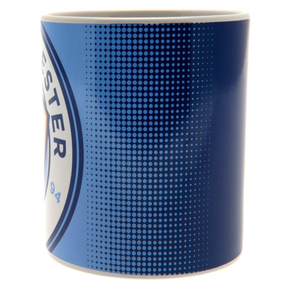 Manchester City FC Halftone Mug LKT Sport Football>Premier League>Manchester City FC Mugs