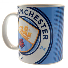 Manchester City FC Halftone Mug LKT Sport Football>Premier League>Manchester City FC Mugs