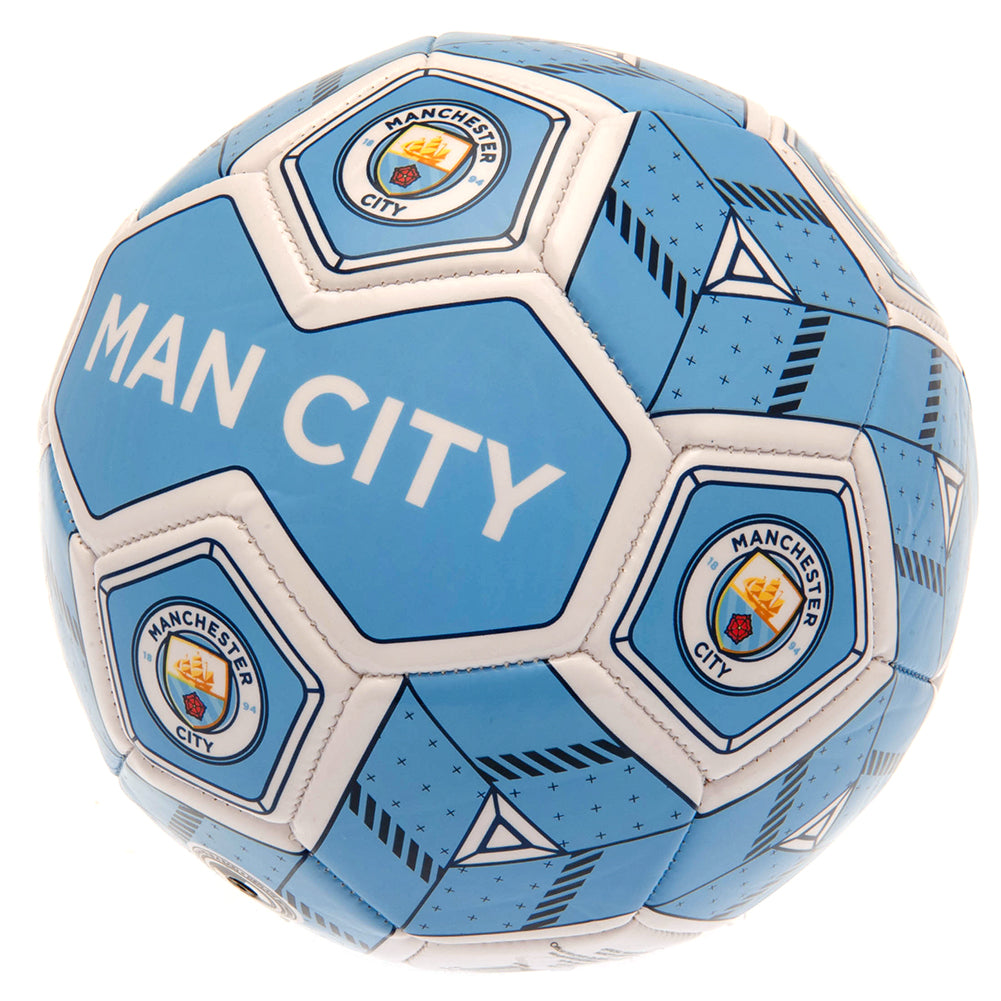 Manchester City FC Hex Size 3 Football LKT Sport Football>Premier League>Manchester City FC Soccer Balls