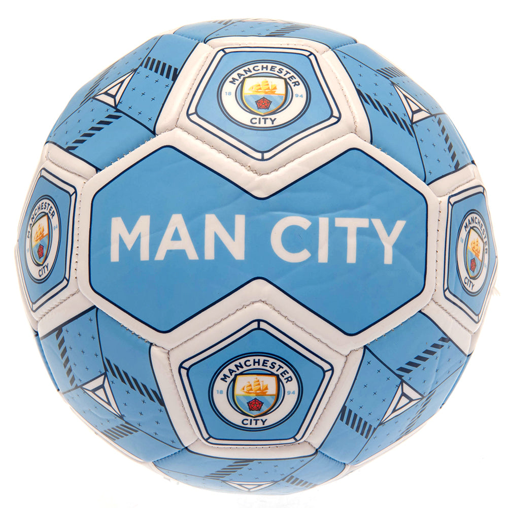 Manchester City FC Hex Size 3 Football LKT Sport Football>Premier League>Manchester City FC Soccer Balls