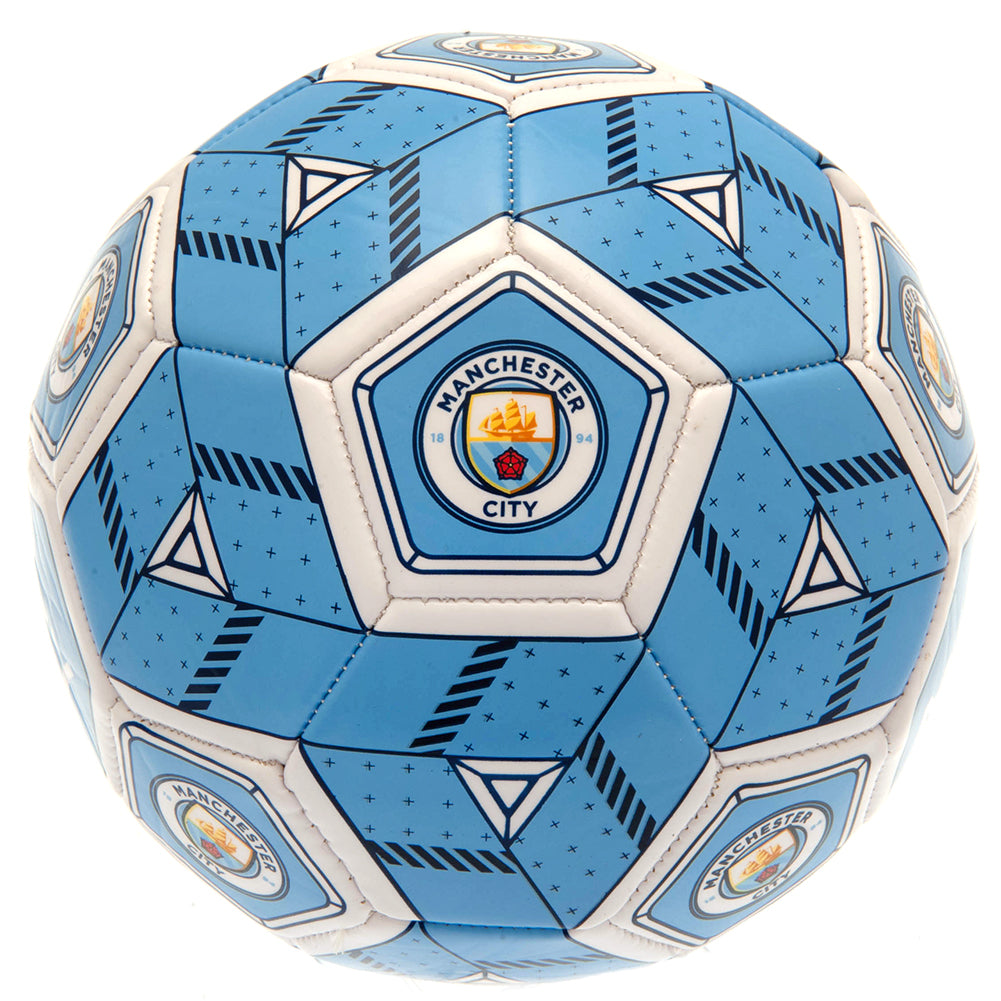 Manchester City FC Hex Size 3 Football LKT Sport Football>Premier League>Manchester City FC Soccer Balls