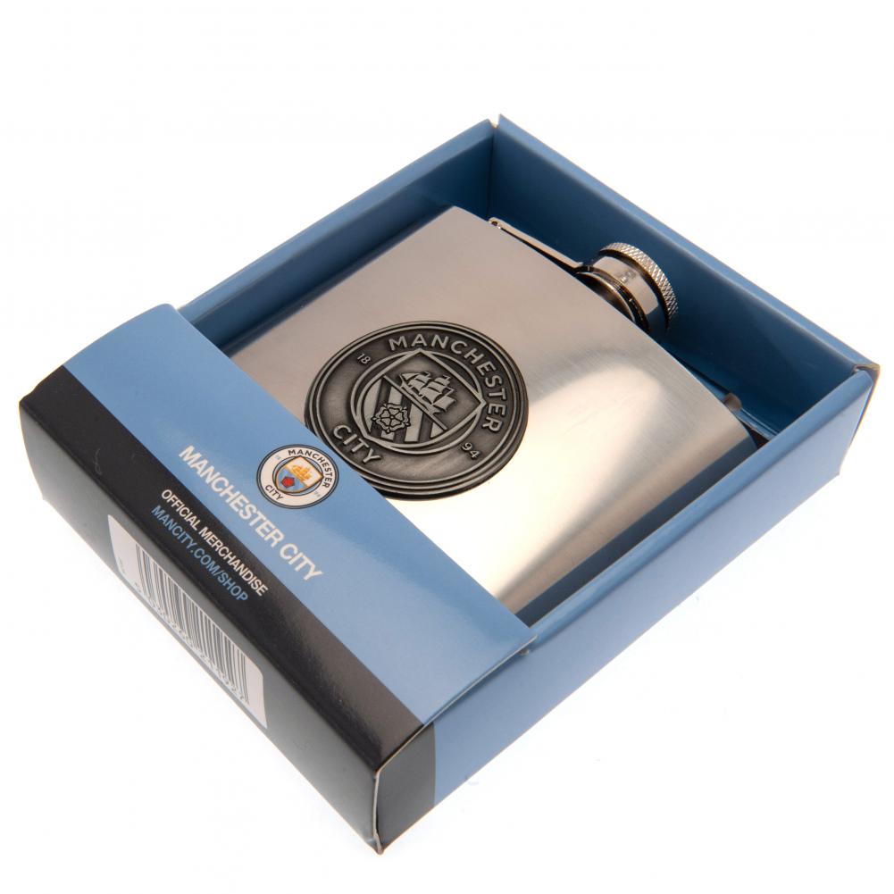 Manchester City FC Hip Flask LKT Sport Football>Premier League>Manchester City FC Flasks